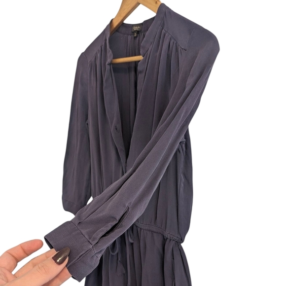 Aritzia Babaton 100% Silk Dress in Deep Purple - Picture 3 of 12